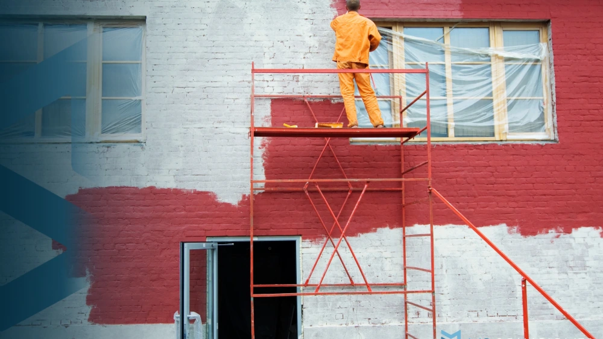 Fachada industrial y hogar pintado en Guadalajara, comparación de tipos de pintura